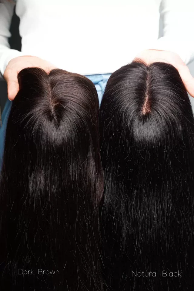 Srhairfeelers Topper Sans Couture – 5×5 Base size – Hair Topper